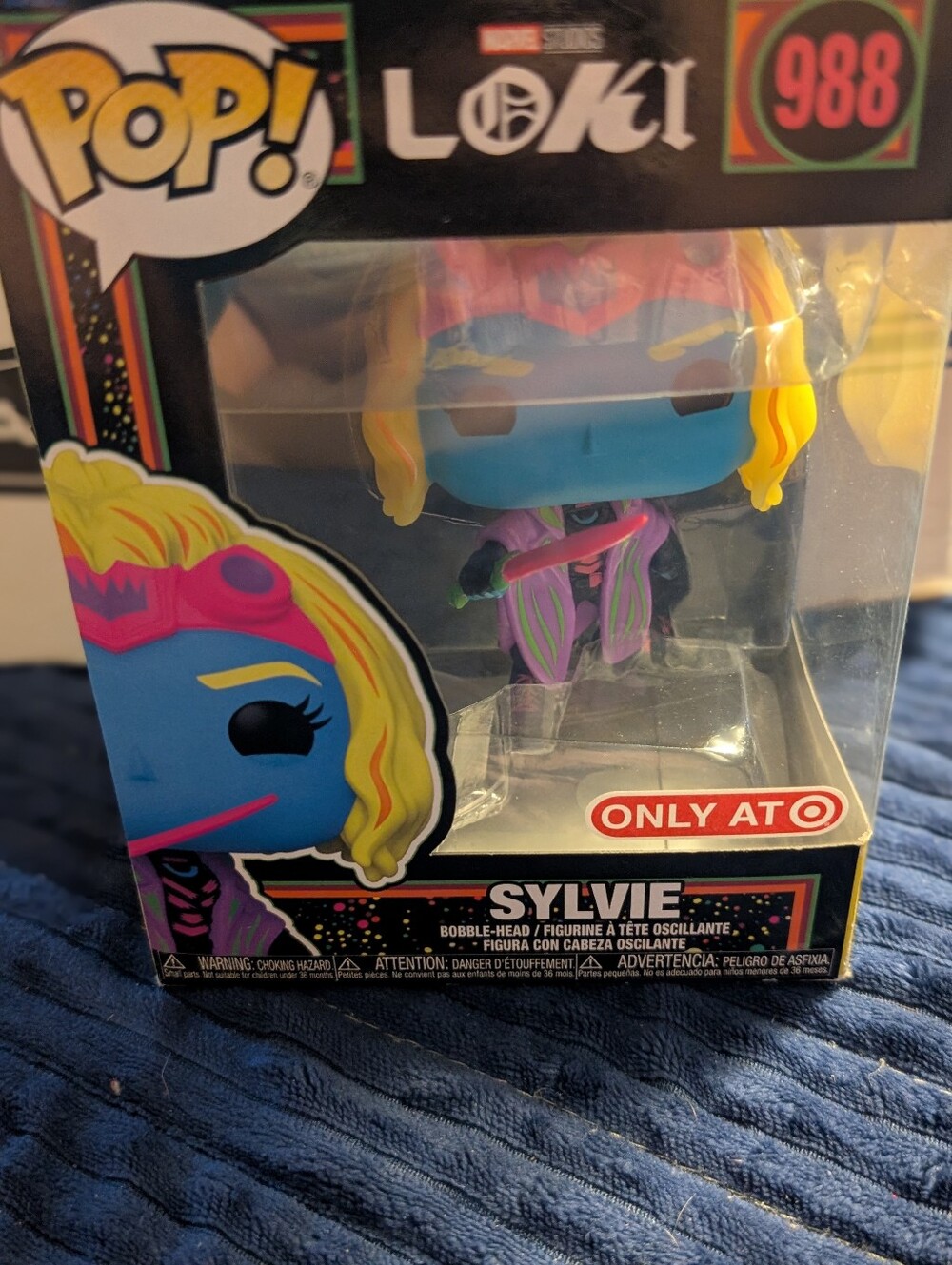 Funko Marvel Loki Sylvie Figure - Blue & Yellow
